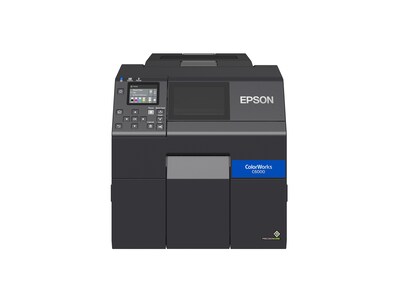 Epson ColorWorks CW-C6000A 4 Color Inkjet Label Printer, Autocutter, Gloss (C31CH76A9991)