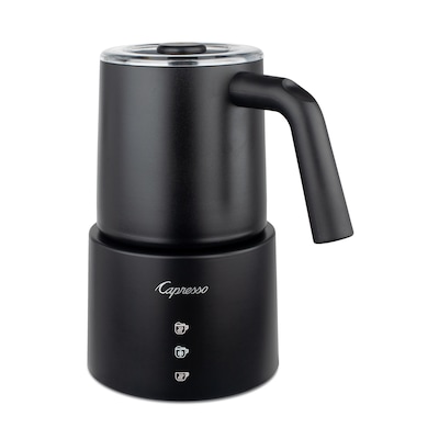 Capresso Steel/Plastic Frother, Black (210.01)