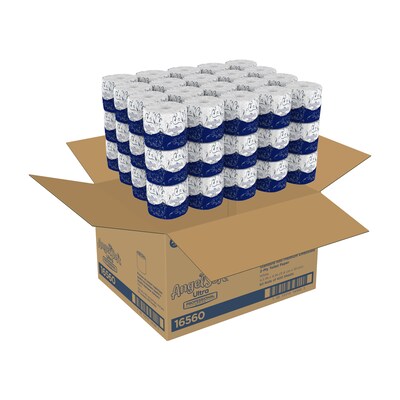 Angel Soft Ultra Professional Series Toilet Paper, 2-ply, White, 400 Sheets/Roll, 60 Rolls/Case (16560)