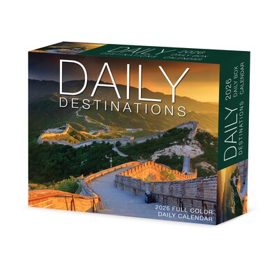 2026 Willow Creek Destinations 6.2" x 5.4" Day-to-Day Calendar (54116)