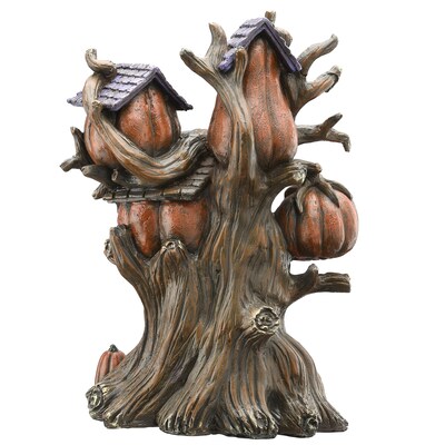 National Tree Company 12" Pumpkins Tree House (PG11-FJ158C-3)