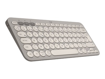 Logitech K380 Wireless Multi-Device Bluetooth Keyboard, Sand (920-011134)