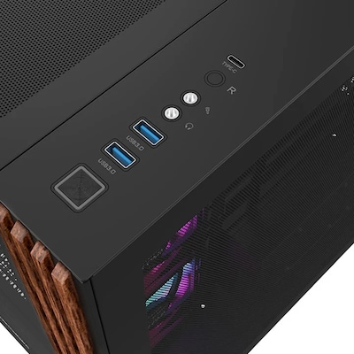 Thermaltake View 380 WS ARGB ATX Mid-Tower Computer Case, Black (CA-1Z2-00M1WN-WS)