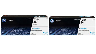 HP 134A Black Standard Yield Toner 2PK