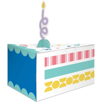 Creative Converting Party Patterns Birthday Décor Kit, Multicolored, 18/Pack (DTC9507E1A)