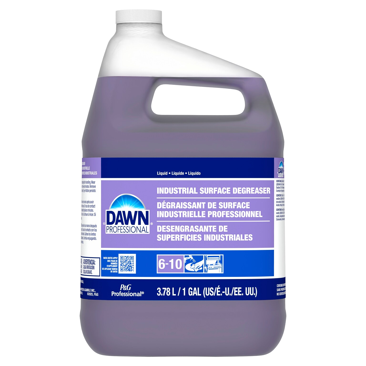 Dawn Professional Industrial Surface Degreaser, Pine Scent, 1 gal., 3/Carton (04852)