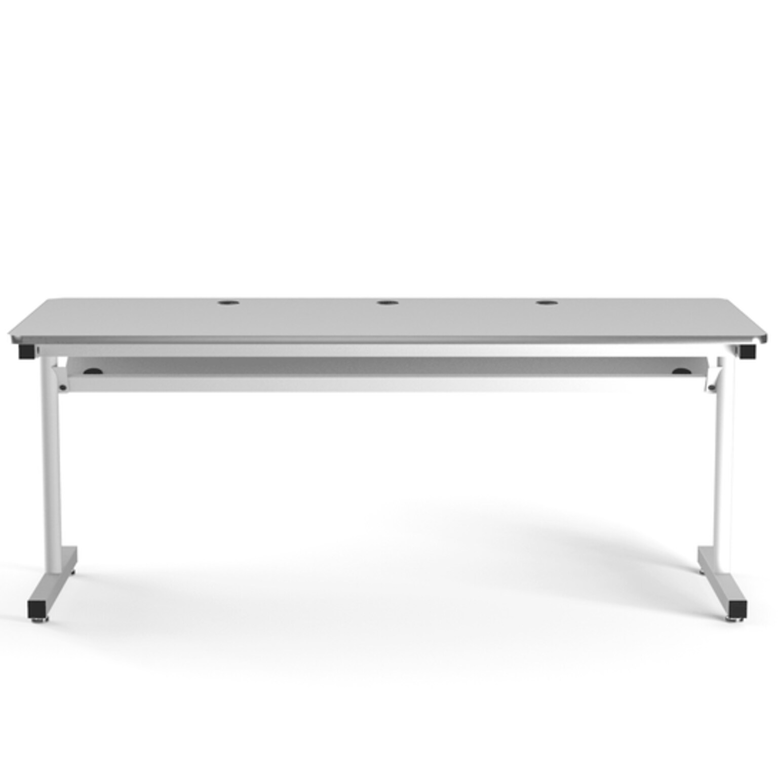 VersaDesk 72W Basic Computer Table, White (BCT7230-WW)