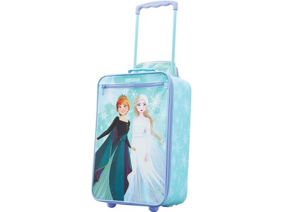 American Tourister Disney Kids Frozen Polyester Carry-On Luggage, Multicolor (139451-4427)