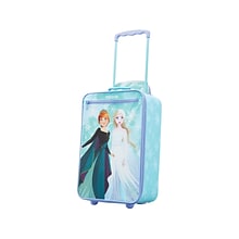 American Tourister Disney Kids Frozen Polyester Carry-On Luggage, Multicolor (139451-4427)