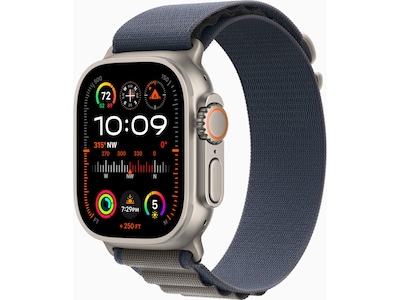Apple Watch Ultra 2 (GPS + Cellular) Smartwatch, 49mm, Titanium Case with Alpine Loop, Medium  (MREP