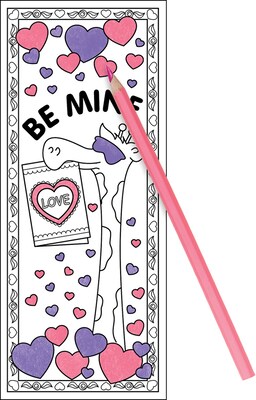 Barker Creek Celebrate Valentines Day Bookmark Set, 60/Pack (LL2197)