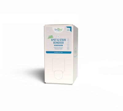 Simpleaf Clean Carpet Spot and Stain Remover with Easy Refill Bottle, Fresh Meadow Breeze, 2.5 Gallon (SSRBIB012.5GFMB)