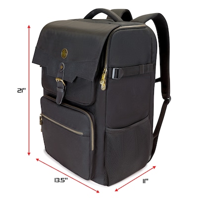 ENHANCE Tabletop Roleplaying Game Backpack, Large, Black (7527074)