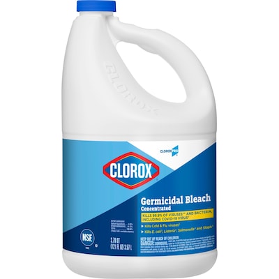 Clorox, CLO30966CT, Commercial Solutions Germicidal Bleach, 3 / Carton, Clear