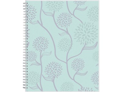 2025 Blue Sky Rue Du Flore 8.5 x 11 Weekly & Monthly Planner, Plastic Cover, Green/Gray (101602-25
