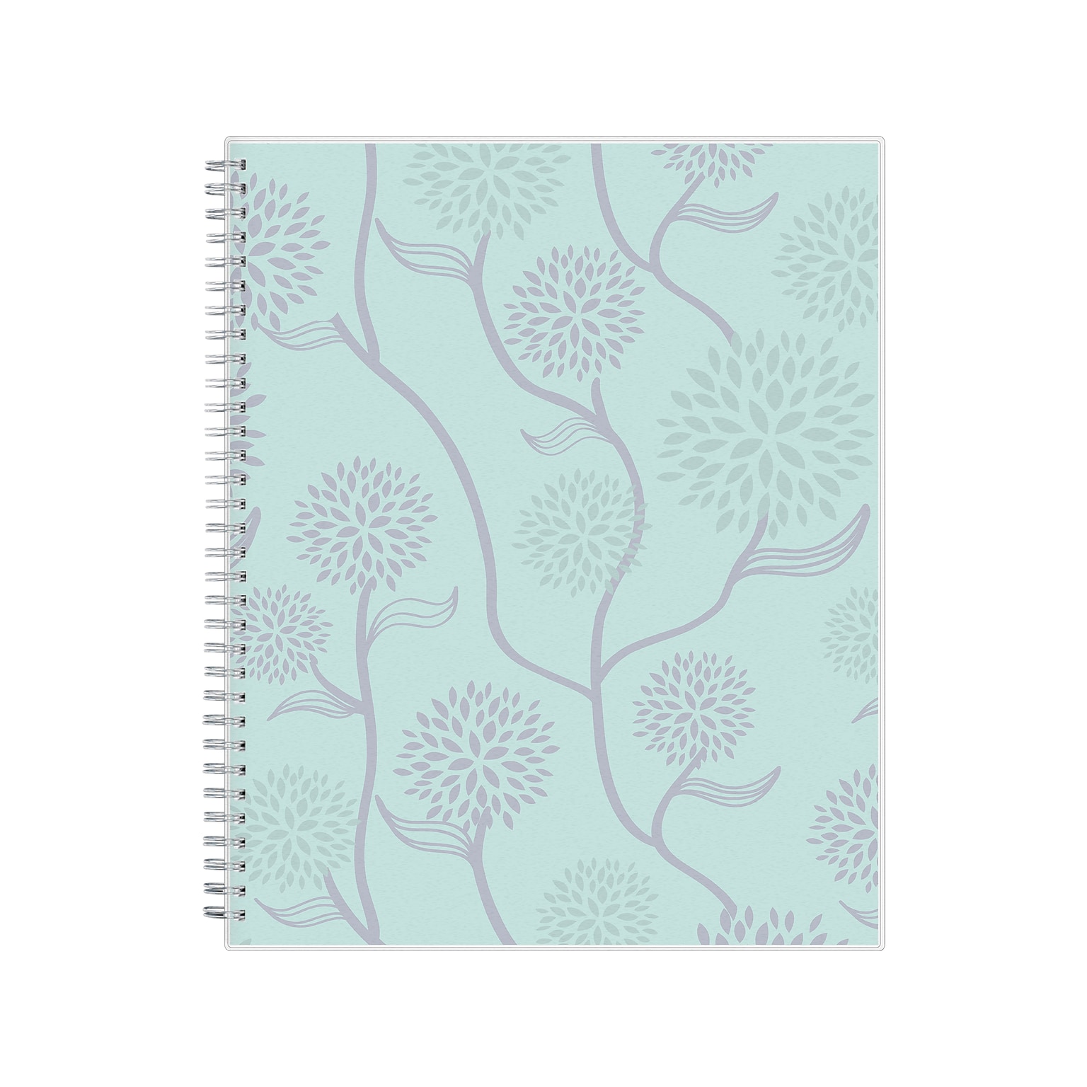2025 Blue Sky Rue Du Flore 8.5 x 11 Weekly & Monthly Planner, Plastic Cover, Green/Gray (101602-25)