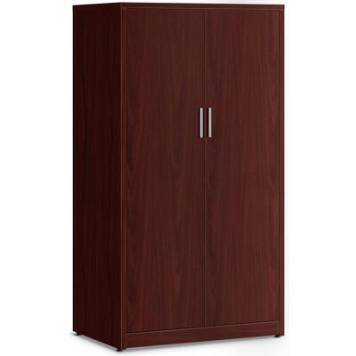 HON 10500 Series 5-Shelf Storage Cabinet, Mahogany (HON105299NN)