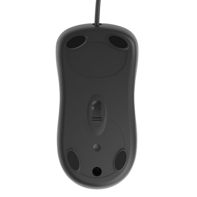 Incase Designed by Microsoft Ambidextrous Optical USB Mouse, Black (P58-00063)
