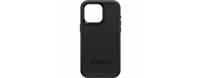 OtterBox Defender Case for iPhone 15 Pro Max, Shock Absorbing, Black (77-92550)