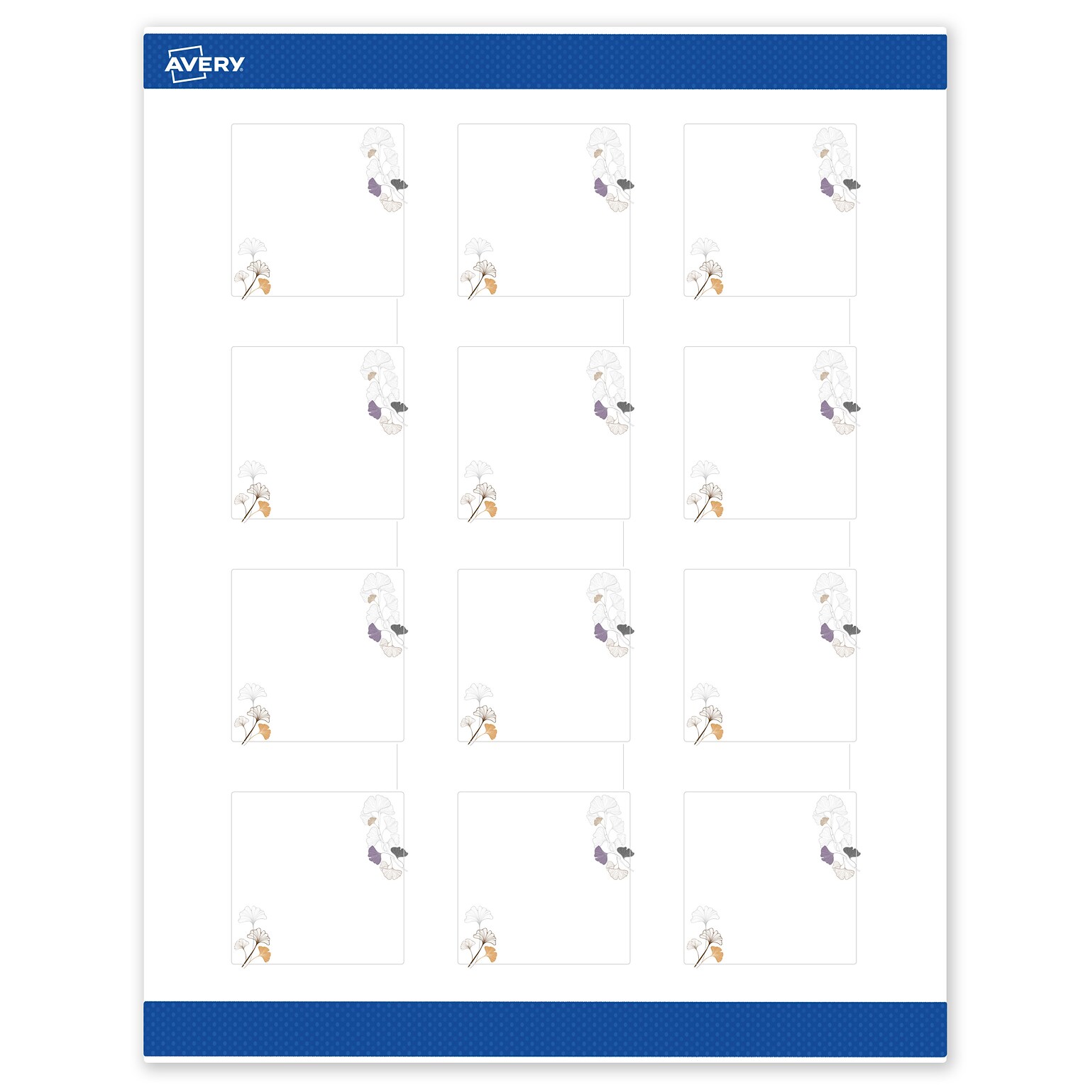 Avery Laser/Inkjet Square Multipurpose Labels, 2 x 2, White, 120/Pack (S00F44)