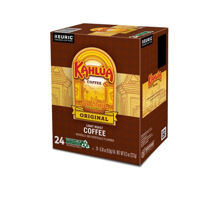 Kahlua Original Blend Coffee Keurig® K-Cup® Pods, Light Roast, 24/Box (PB4141)