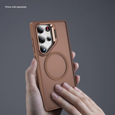 SaharaCase Venture Phone Case for Galaxy S25 Ultra, Shock Absorbing, Desert Brown (CP00757)