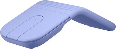 Logitech Mobi Fold Wireless Ambidextrous Optical Travel Mouse, Lilac (910-007615)