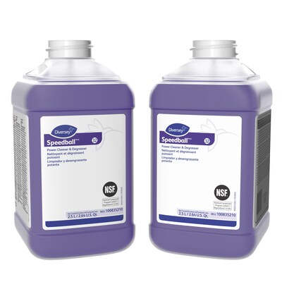 Speedball 2000 Multipurpose Cleaner for Diversey J-Fill, Citrus, 2.5 L / 2.64 U.S. Qt., 2/Carton (100835210)