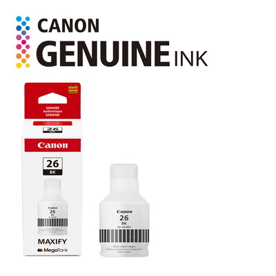 Canon GI-26 Black High Yield Ink Cartridge Refill (4409C001)