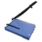 United 15.4" Guillotine Paper Cutter, 15 Sheet Capacity, Blue (T15)