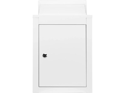 Barska Through-The-Wall Drop Box, White (CB13954)