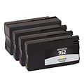 Quill Remanufactured Black/Cyan/Magenta/Yellow High Yield Ink Cartridge Replacements for HP 952/952X