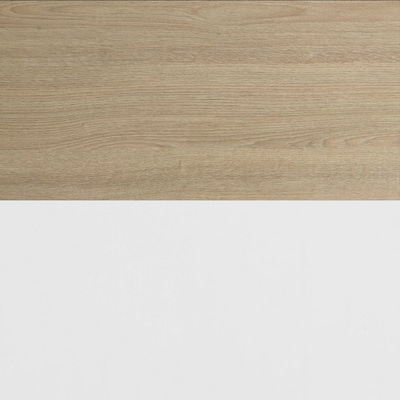 Regency Array 240"W x 48"D Conference Table with Grommet, Noble Oak/White (ACT24048NOWH)