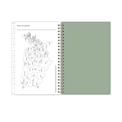 2025-2026 Blue Sky Kyla 5" x 8" Academic Year Weekly & Monthly Planner, Plastic Cover, Multicolored (155341)