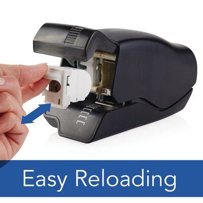 Swingline 502e Desktop Cartridge Electric Stapler, 20-Sheet Capacity, Black (50202)