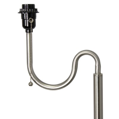Simple Designs 57" Floor Lamp with Drum Shade, Tan (LF2016-TAN)