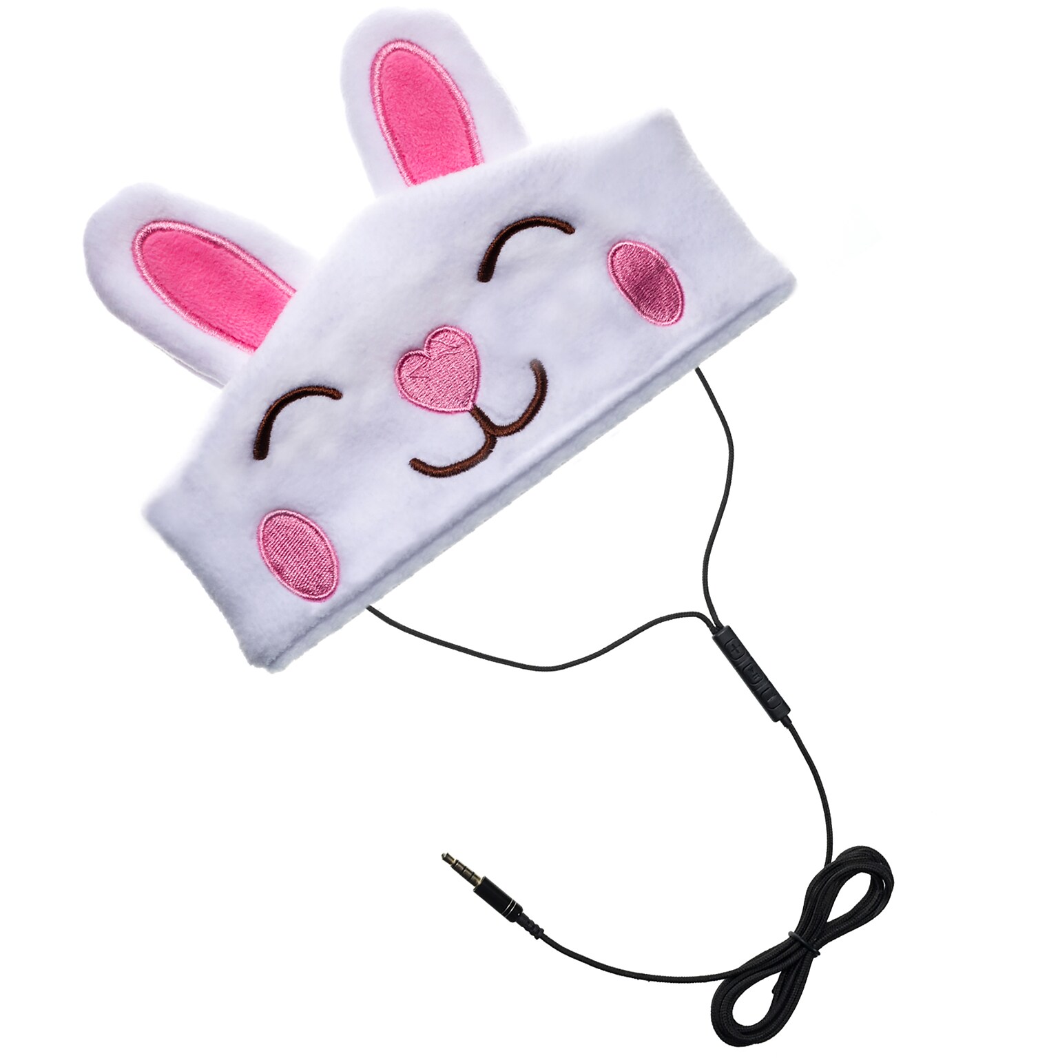 Contixo H1 Adjustable Fleece Headband Headphones, Rabbit (CNXH1RABBIT)