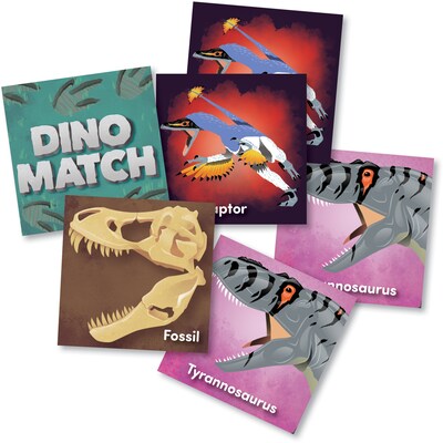 Teacher Created Resources Dino Match Game, 78/Pack (TCR63281)