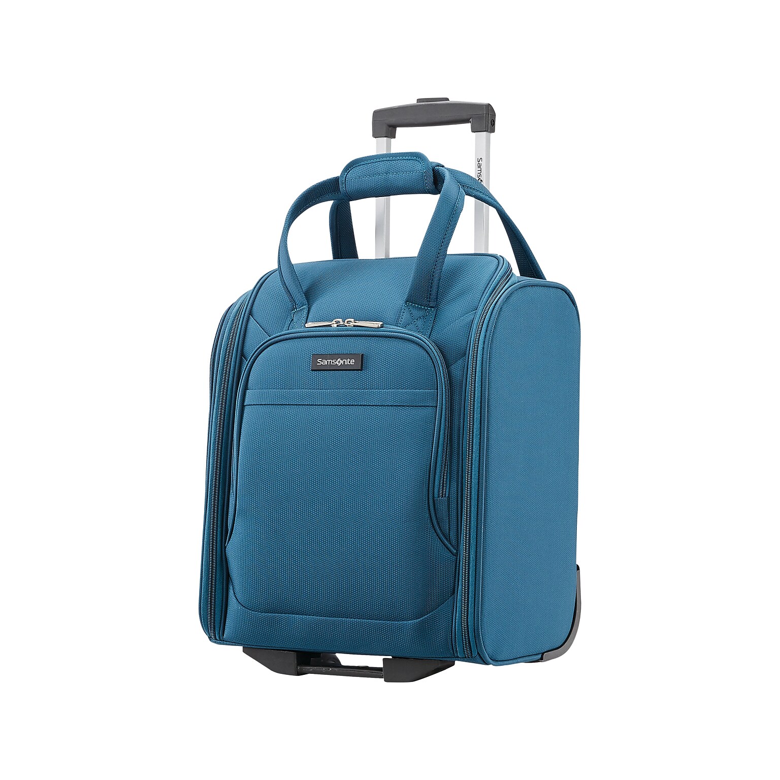 Samsonite Ascella X Polyester Carry-On Luggage, Teal (131985-2824)