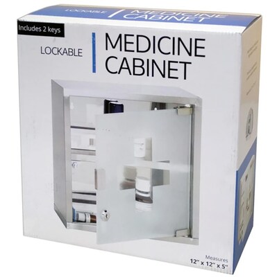 Locked Medicine Cabinet