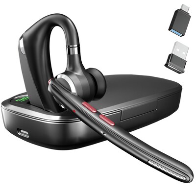 Delton 95X Wireless Bluetooth Mono Headset with Noise Canceling Microphone, Black (DBH95X)