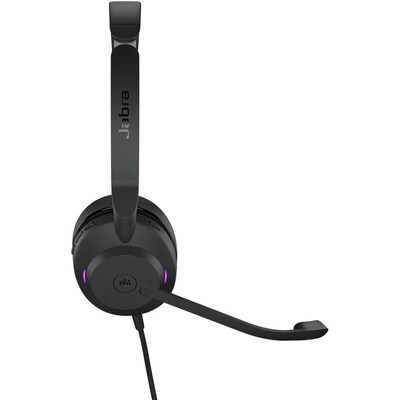 Jabra Evolve2 30 SE USB-C/USB-A Noise Canceling Stereo Headset, MS Certified (23189-999-879-01)