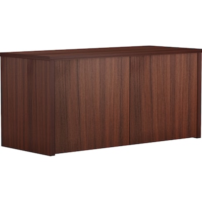 Lorell Essentials 17"W Hutch Doors, Espresso  (LLR18242)