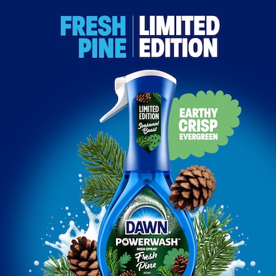 Dawn Powerwash Dish Soap Spray, Fresh Pine Scent, 16 oz. (15939)