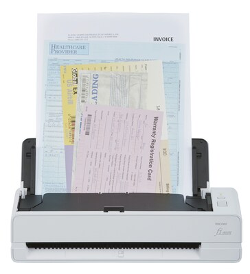 RICOH Fi 800R PA03795-B005 Duplex Document Scanner, Gray/Black