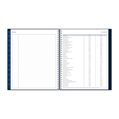 2026 Blue Sky Passages/Solid Navy 8" x 10" Monthly Personal Planner (148660-26)
