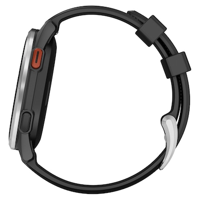 Garmin Approach S44 GPS Golf Smartwatch, 1.2", Black Silicone Band (010-03009-00)