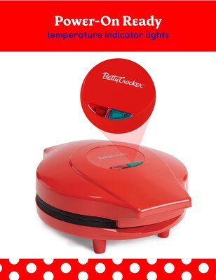 Betty Crocker 12-Inch Pizza Maker Plus, White (BC-2958CW)