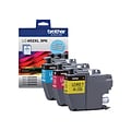 Brother LC402XL Assorted Colors High Yield Ink Cartridges, 3/Pack (LC402XL3PKS)