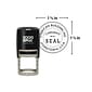 Custom 2000 Plus® PrintPro™ R40 Self-Inking Round Stamp, 1-9/16” diameter